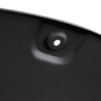 2007-2013 GMC Sierra 1500 Fleetside Matte Black Rivet Style Fender Flares