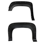 2007-2013 GMC Sierra 1500 Fleetside Matte Black Rivet Style Fender Flares