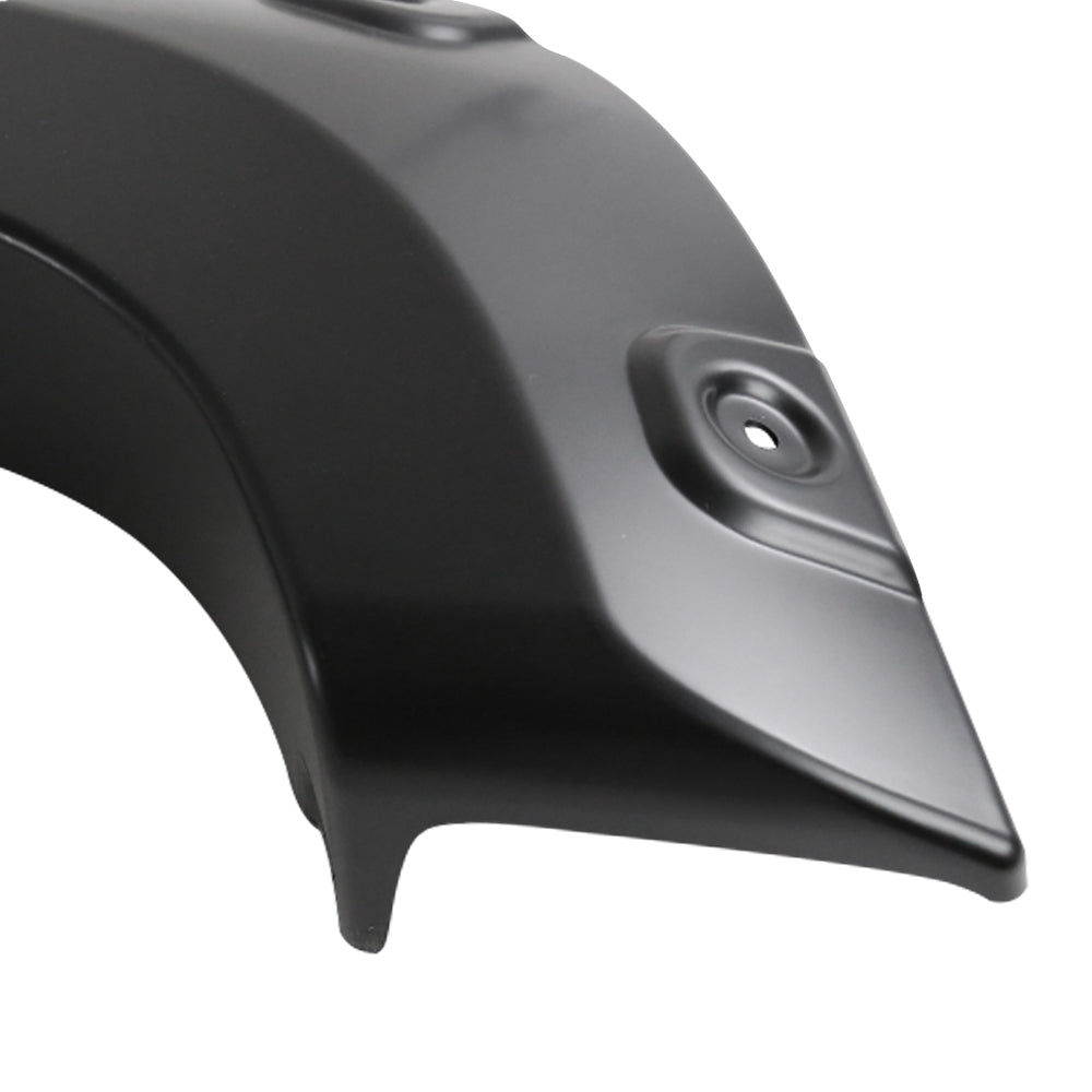 2016-2018 GMC Sierra 1500 Fleetside Matte Black Rivet Style Fender Flares