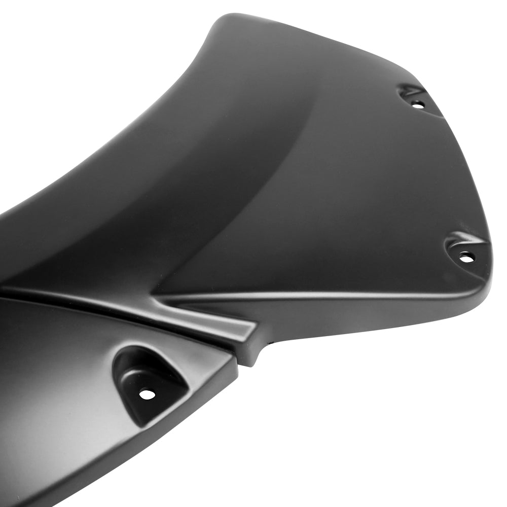 2012-2015 Toyota Tacoma 72" Long Bed Fleetside Matte Black Rivet Style Fender Flares
