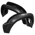 2012-2015 Toyota Tacoma 72" Long Bed Fleetside Matte Black Rivet Style Fender Flares