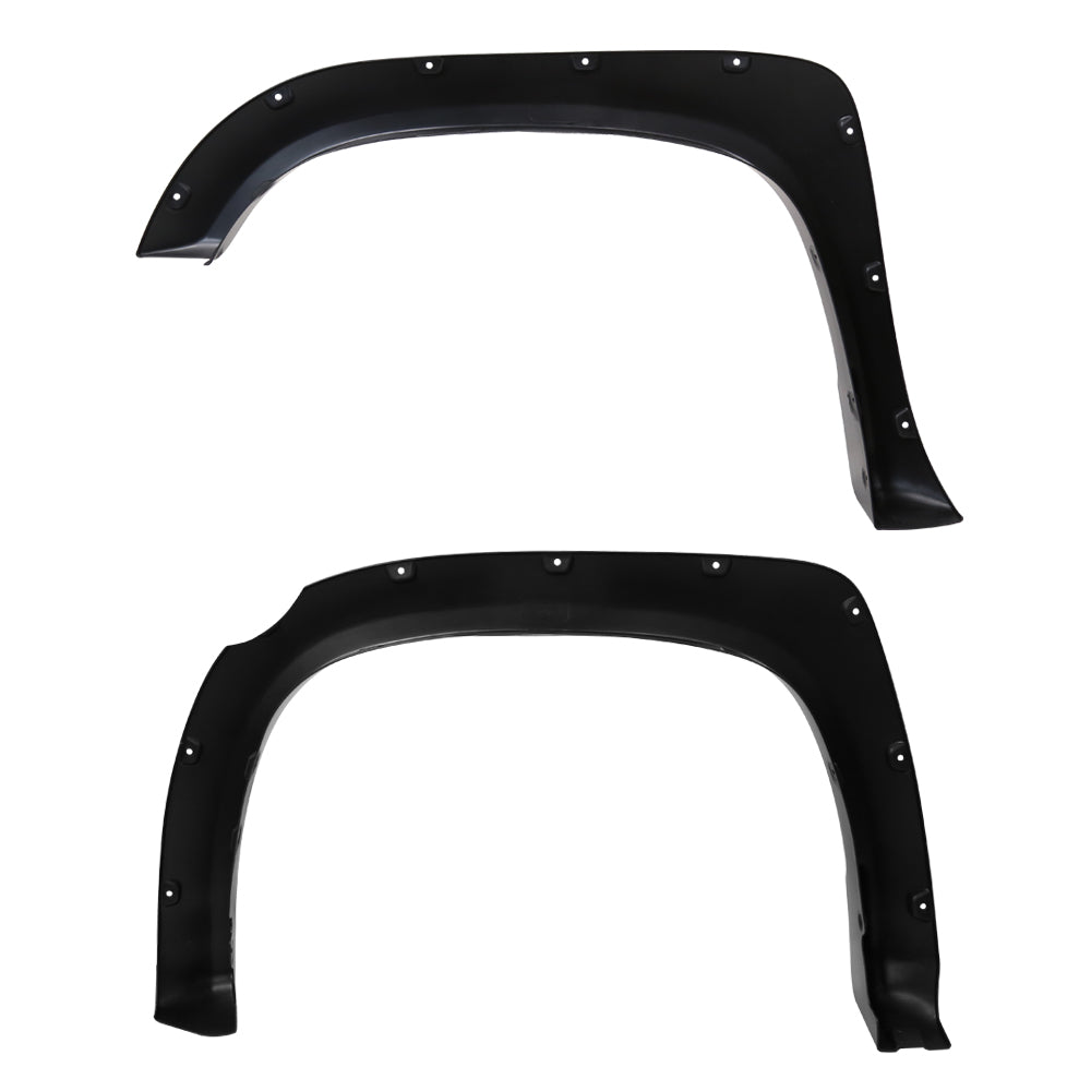 2014-2018 Toyota Tundra Matte Black Rivet Style Fender Flares