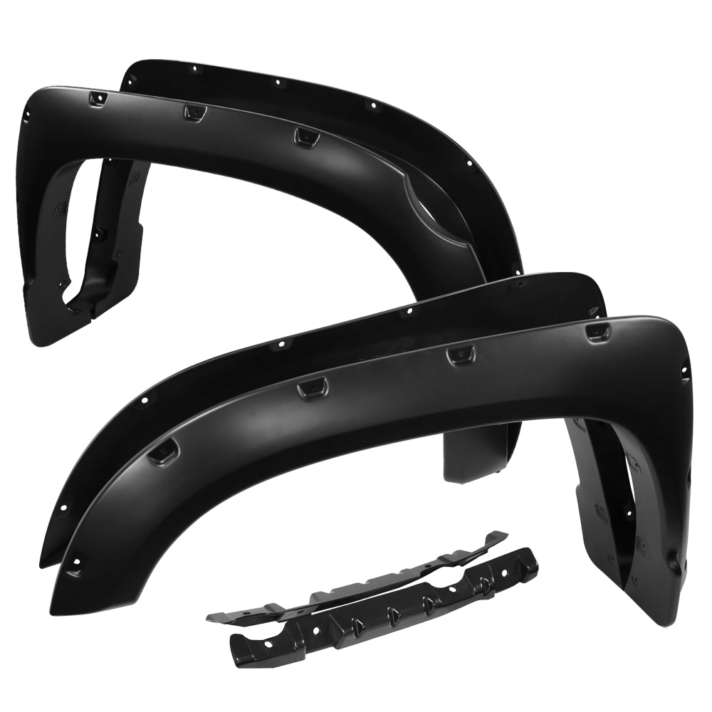 2014-2018 Toyota Tundra Matte Black Rivet Style Fender Flares