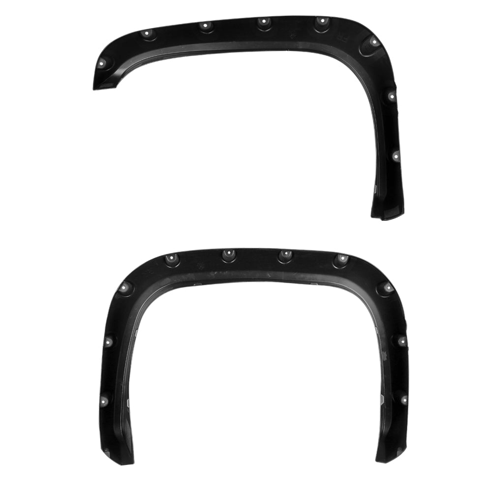 1994-2001 Dodge RAM 1500/2500/3500 Black Rugged Rivet Style Fender Flares