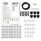1994-2001 Dodge RAM 1500/2500/3500 Black Rugged Rivet Style Fender Flares