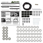 2002-2008 Dodge RAM 1500/ 2003-2009 RAM 2500 3500 Black Rugged Rivet Style Fender Flares