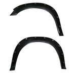 2010-2017 Dodge RAM 2500/3500 Black Rugged Rivet Style Fender Flares