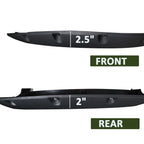 2010-2017 Dodge RAM 2500/3500 Black Rugged Rivet Style Fender Flares