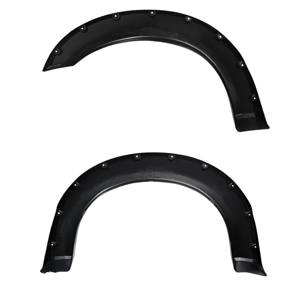 1999-2007 Ford F-250/F-350 SuperDuty Black Rugged Rivet Style Fender Flares