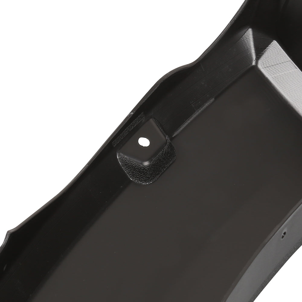 2015 - 2017 Ford F-150 Styleside Black Rugged Rivet Style Fender Flares