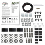 2015 - 2017 Ford F-150 Styleside Black Rugged Rivet Style Fender Flares