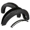 2015 - 2017 Ford F-150 Styleside Black Rugged Rivet Style Fender Flares