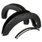 2015 - 2017 Ford F-150 Styleside Black Rugged Rivet Style Fender Flares