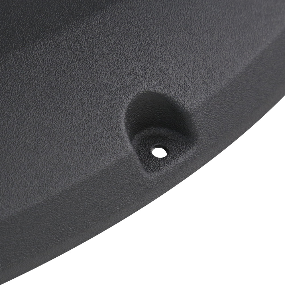 2004-2008 Ford F-150 Styleside Black Rugged Rivet Style Fender Flares