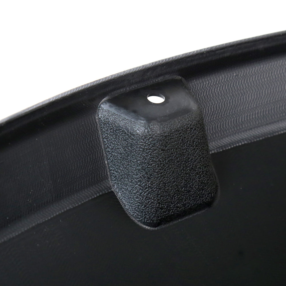 2009 - 2014 Ford F-150 Styleside Black Rugged Rivet Style Fender Flares