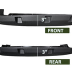 2009 - 2014 Ford F-150 Styleside Black Rugged Rivet Style Fender Flares