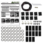 2011-2016 Ford F-250/F-350 SuperDuty Styleside Black Rugged Rivet Style Fender Flares