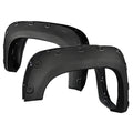 2007-2013 GMC Sierra 1500 Fleetside Black Rugged Rivet Style Fender Flares