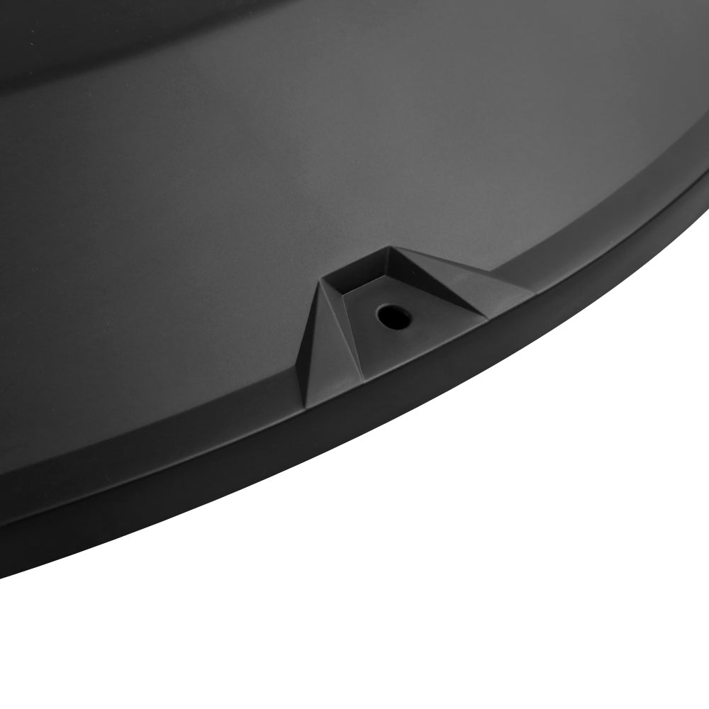 2017-2021 Ford F-250 F-350 F-450 F-550 SuperDuty Matte Black Rivet Style Fender Flares