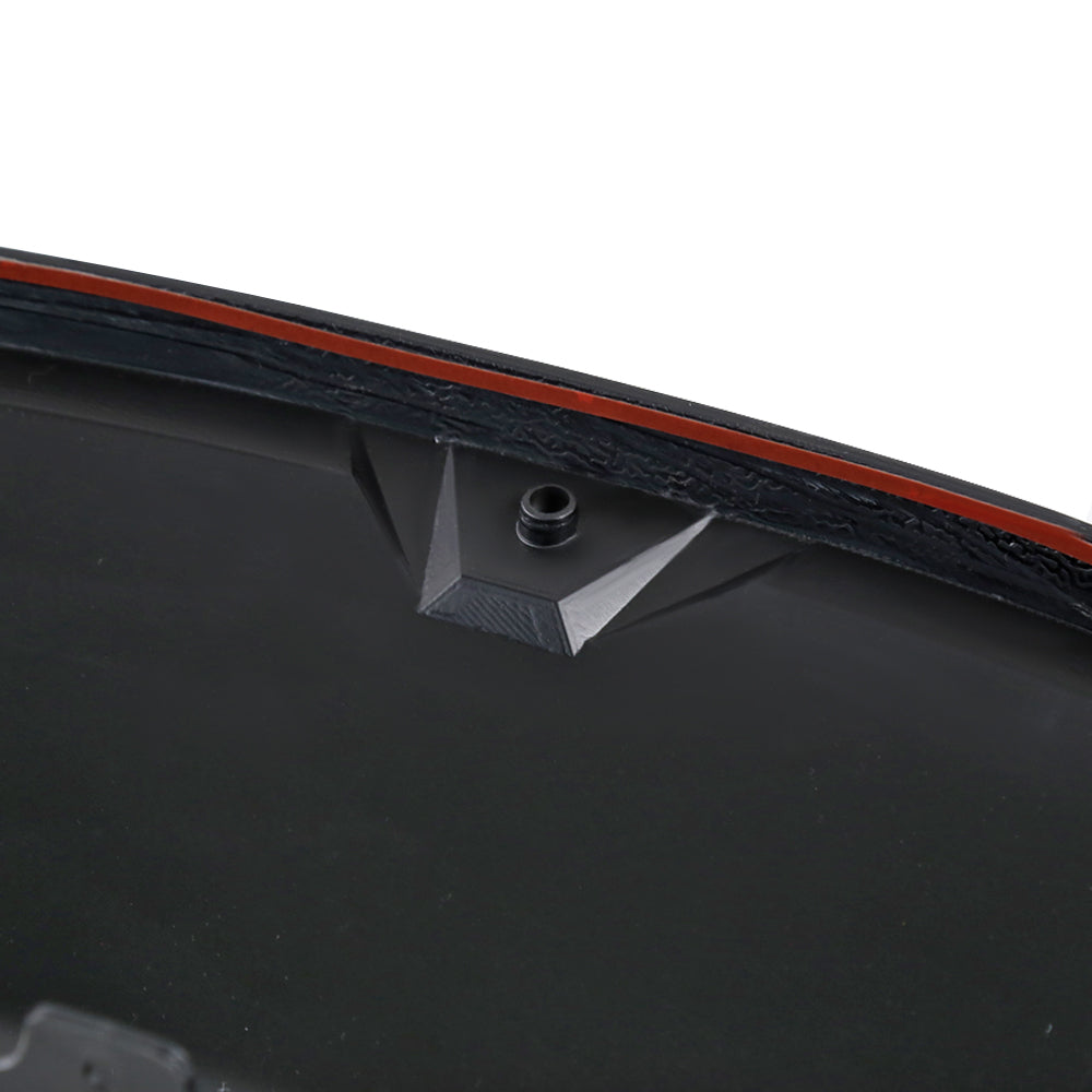 2017-2021 Ford F-250 F-350 F-450 F-550 SuperDuty Matte Black Rivet Style Fender Flares