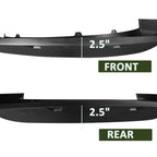 2017-2021 Ford F-250 F-350 F-450 F-550 SuperDuty Matte Black Rivet Style Fender Flares