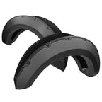 2017-2021 Ford F-250 F-350 F-450 F-550 SuperDuty Matte Black Rivet Style Fender Flares