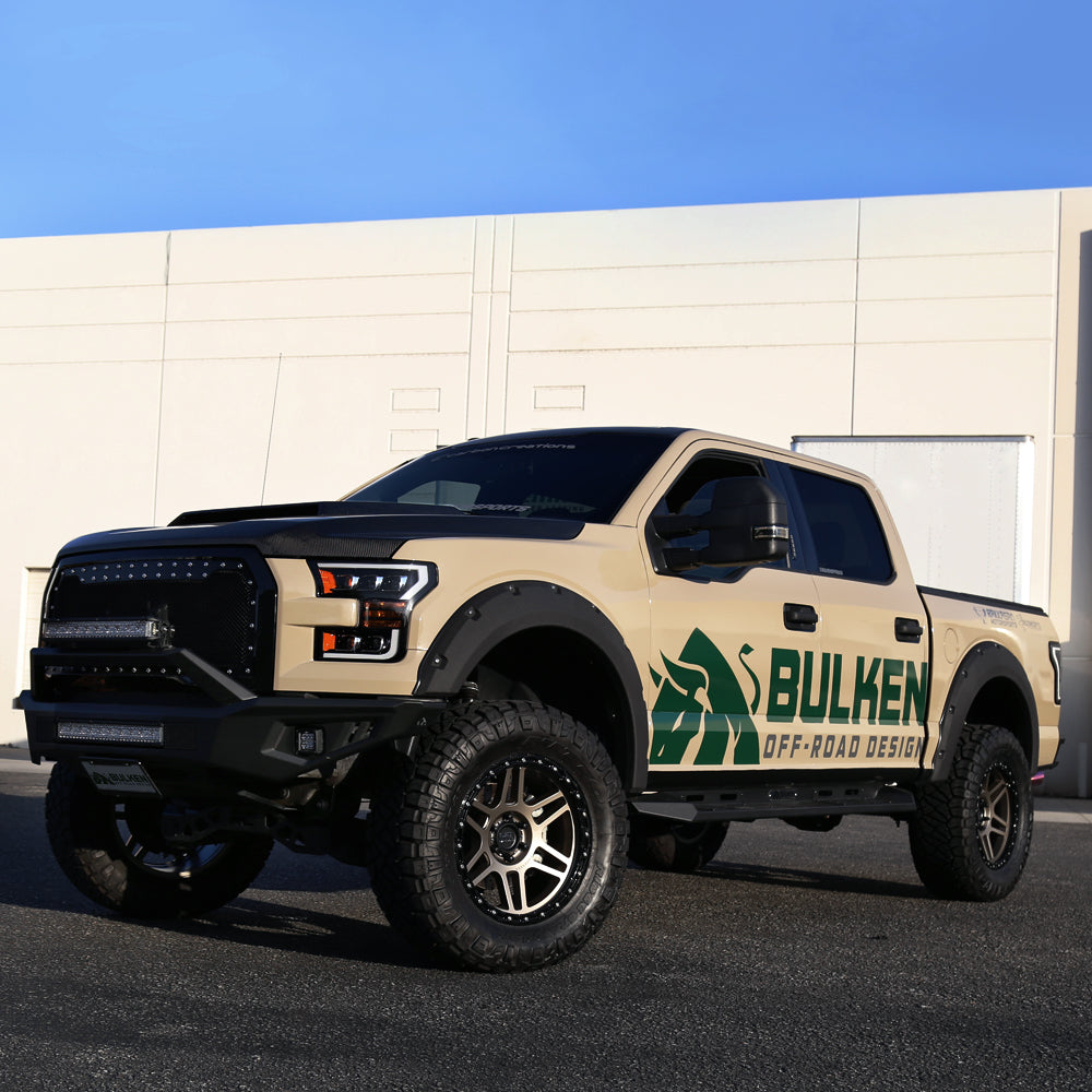 2015-2018 Ford F-150/F-250/F-350/F-450/F-550 SuperCrew Running Boards
