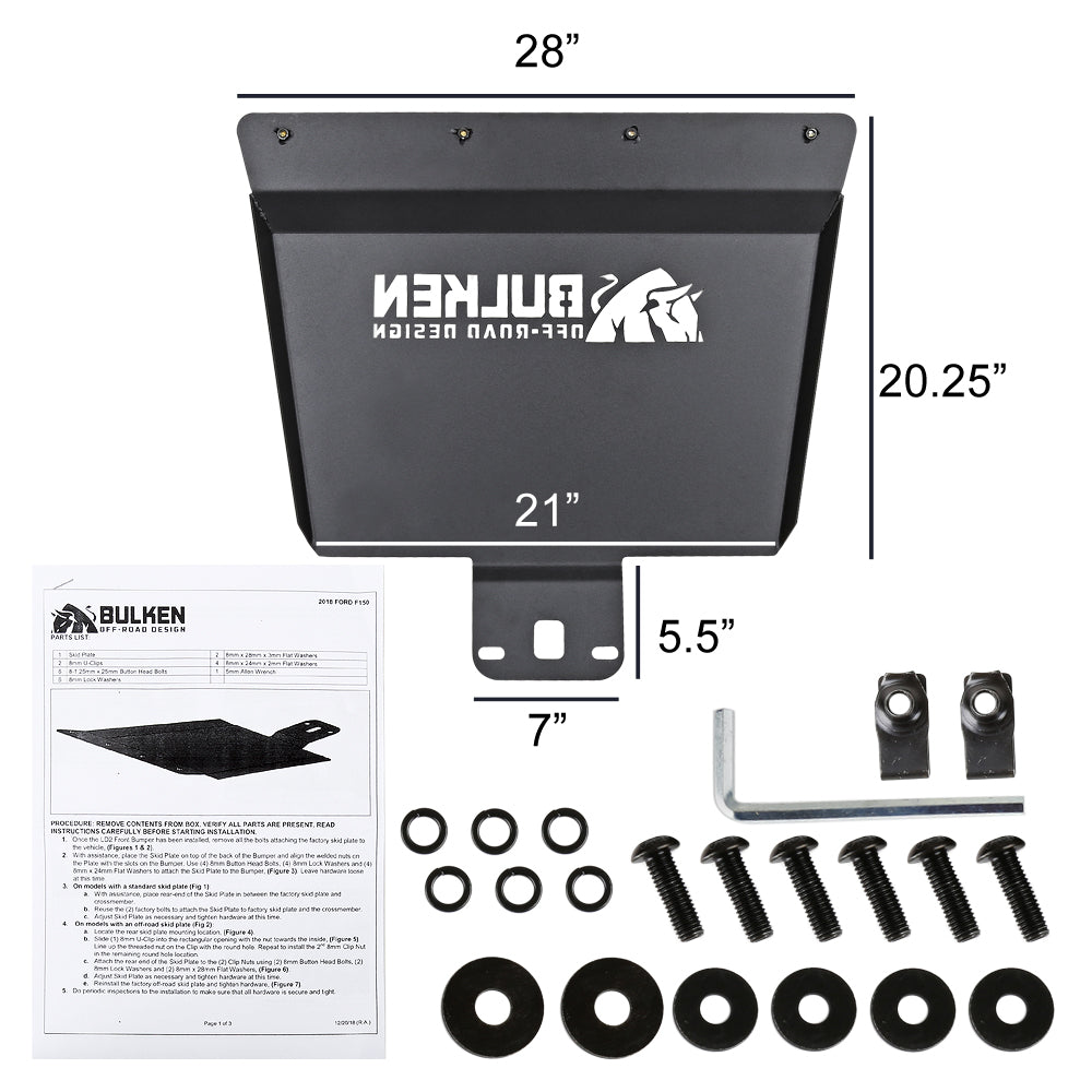 2018-2020 Ford F-150 Skid Plate
