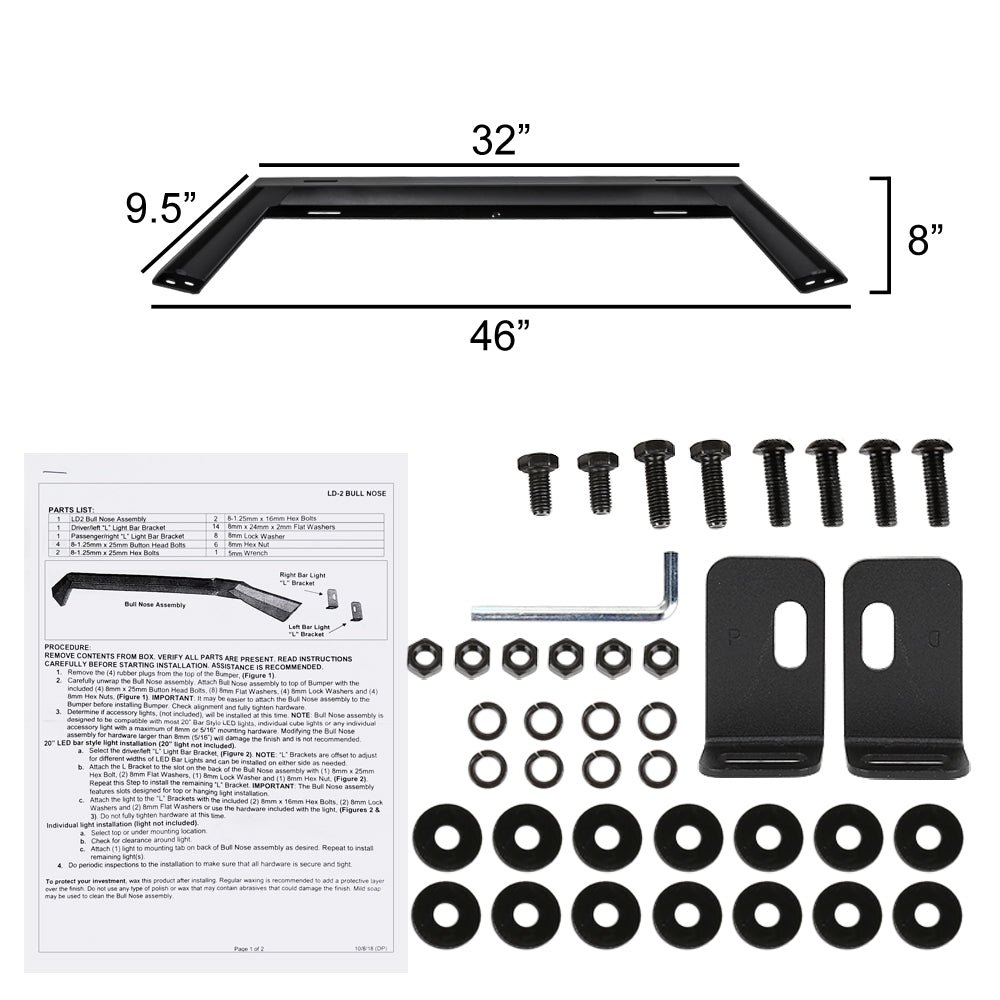 2019-2021 Chevrolet Silverado 1500 Hoop Bar