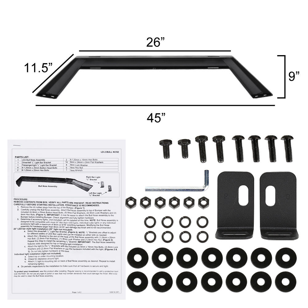 2019-2024 Dodge RAM 1500 Hoop Bar
