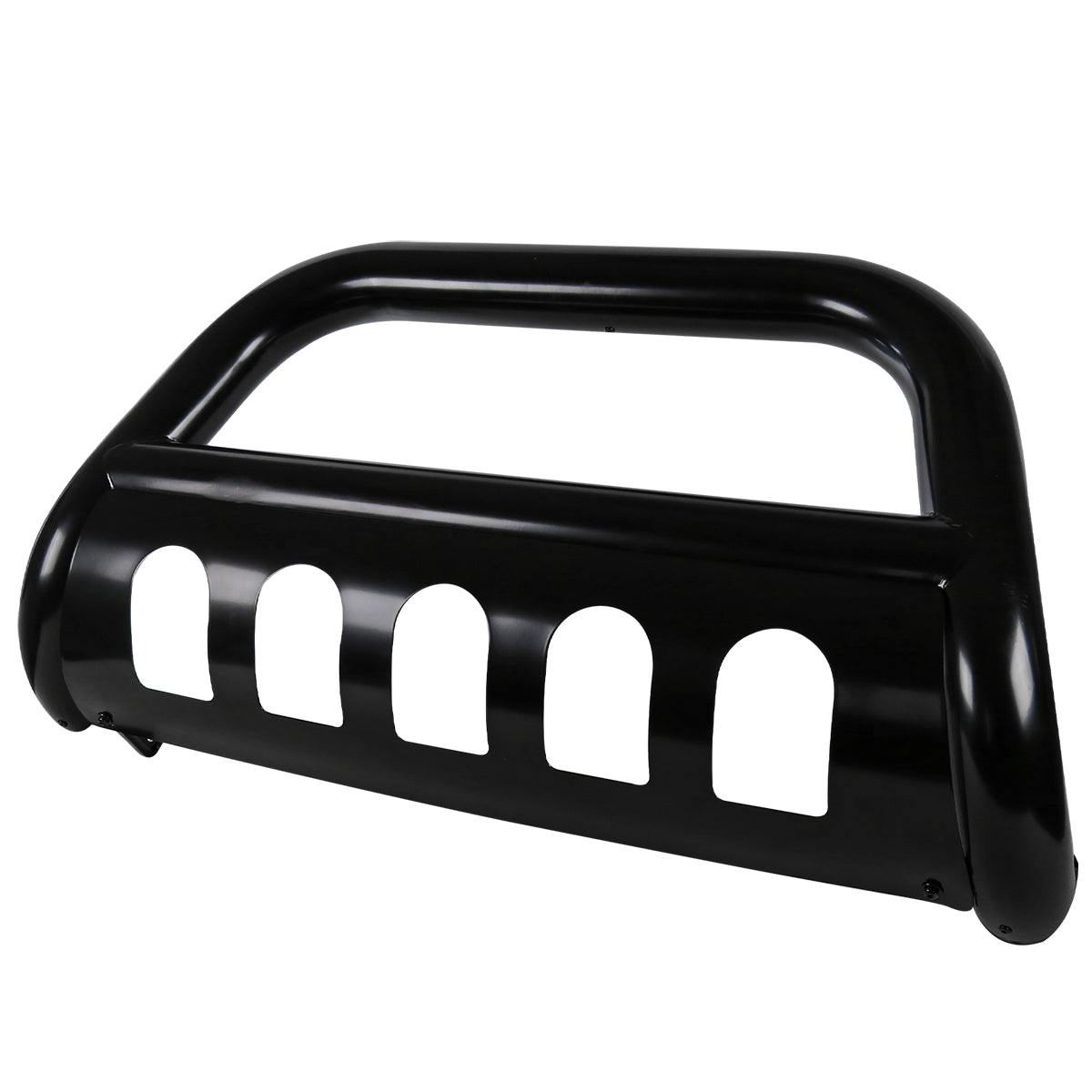 2003-2009 Dodge RAM Black Stainless Steel Bull Bar w/ Skid Plate