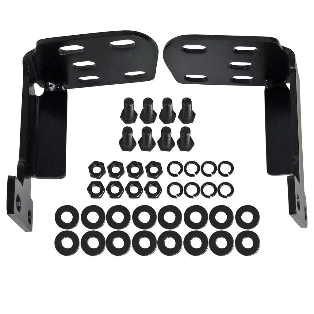 2003-2009 Dodge RAM Black Stainless Steel Bull Bar w/ Skid Plate