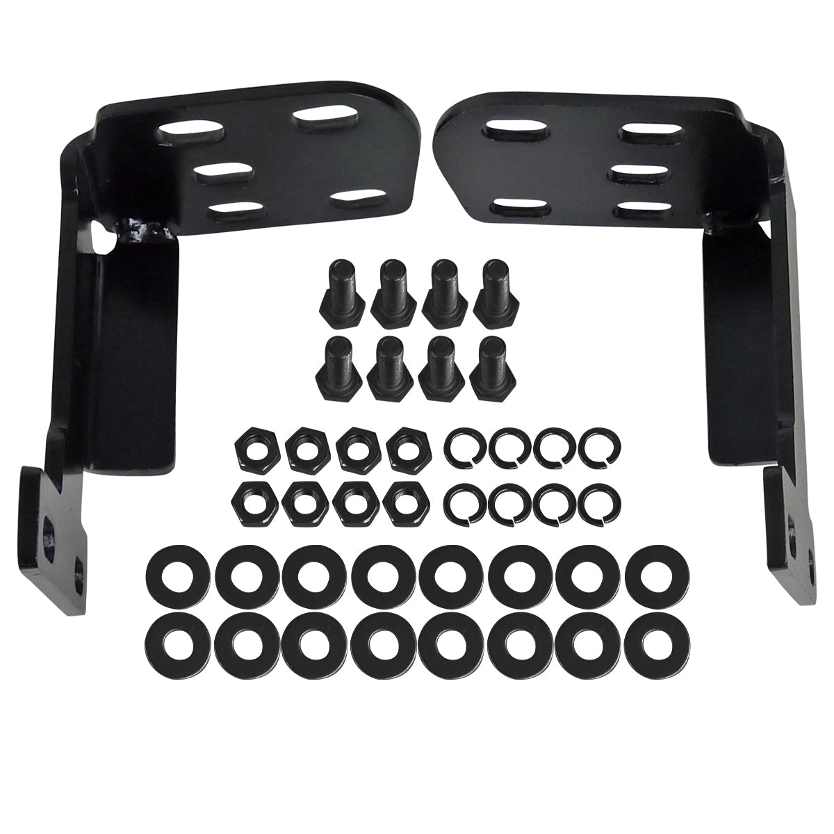 2003-2009 Dodge RAM Black Stainless Steel Bull Bar w/ Skid Plate