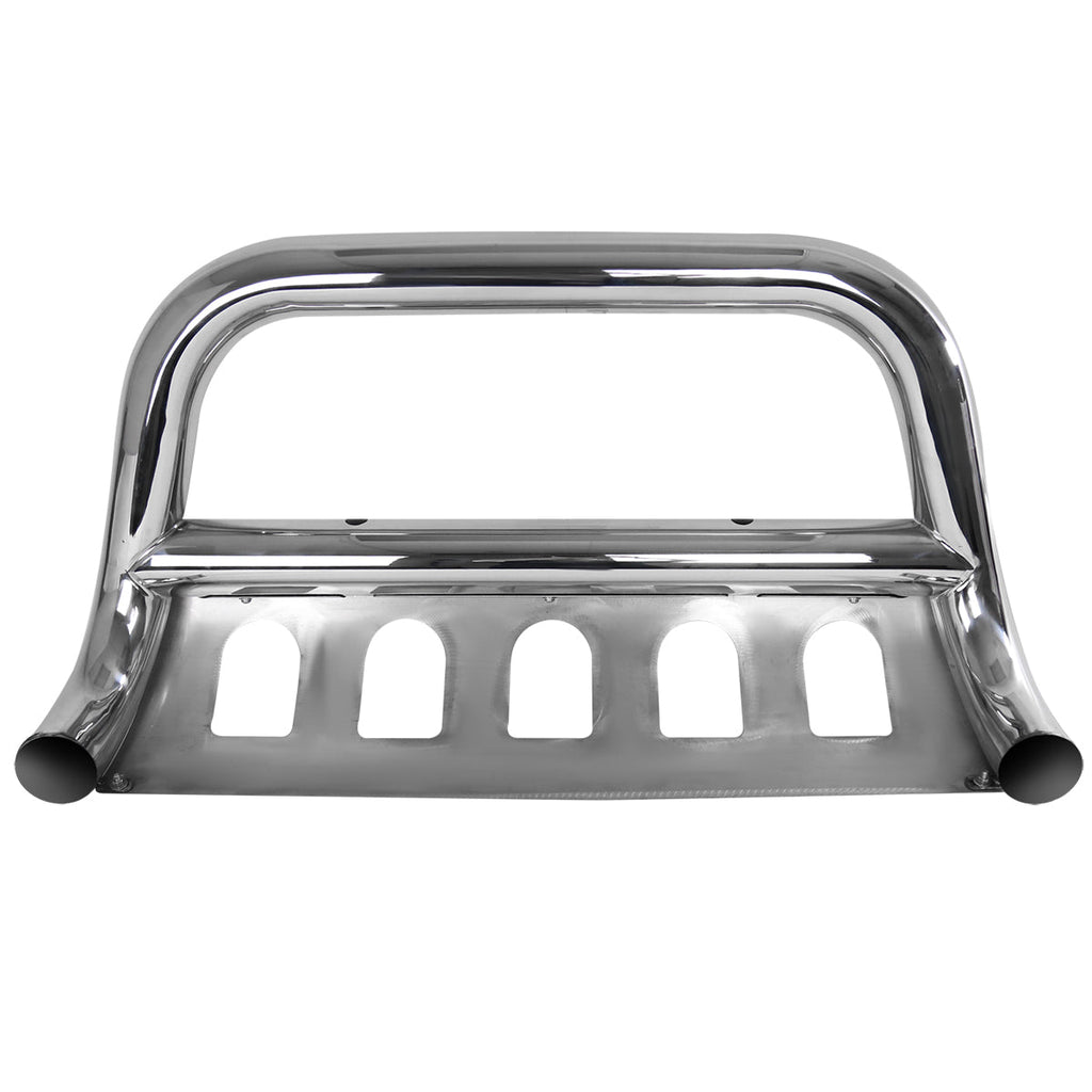 2007-2020 Chevrolet Silverado/Suburban/Avalanche/Tahoe GMC Sierra/Yukon 3" Chrome Stainless Steel Bull Bar w/ Skid Plate