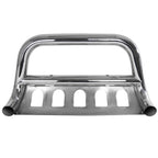 2007-2020 Chevrolet Silverado/Suburban/Avalanche/Tahoe GMC Sierra/Yukon 3" Chrome Stainless Steel Bull Bar w/ Skid Plate