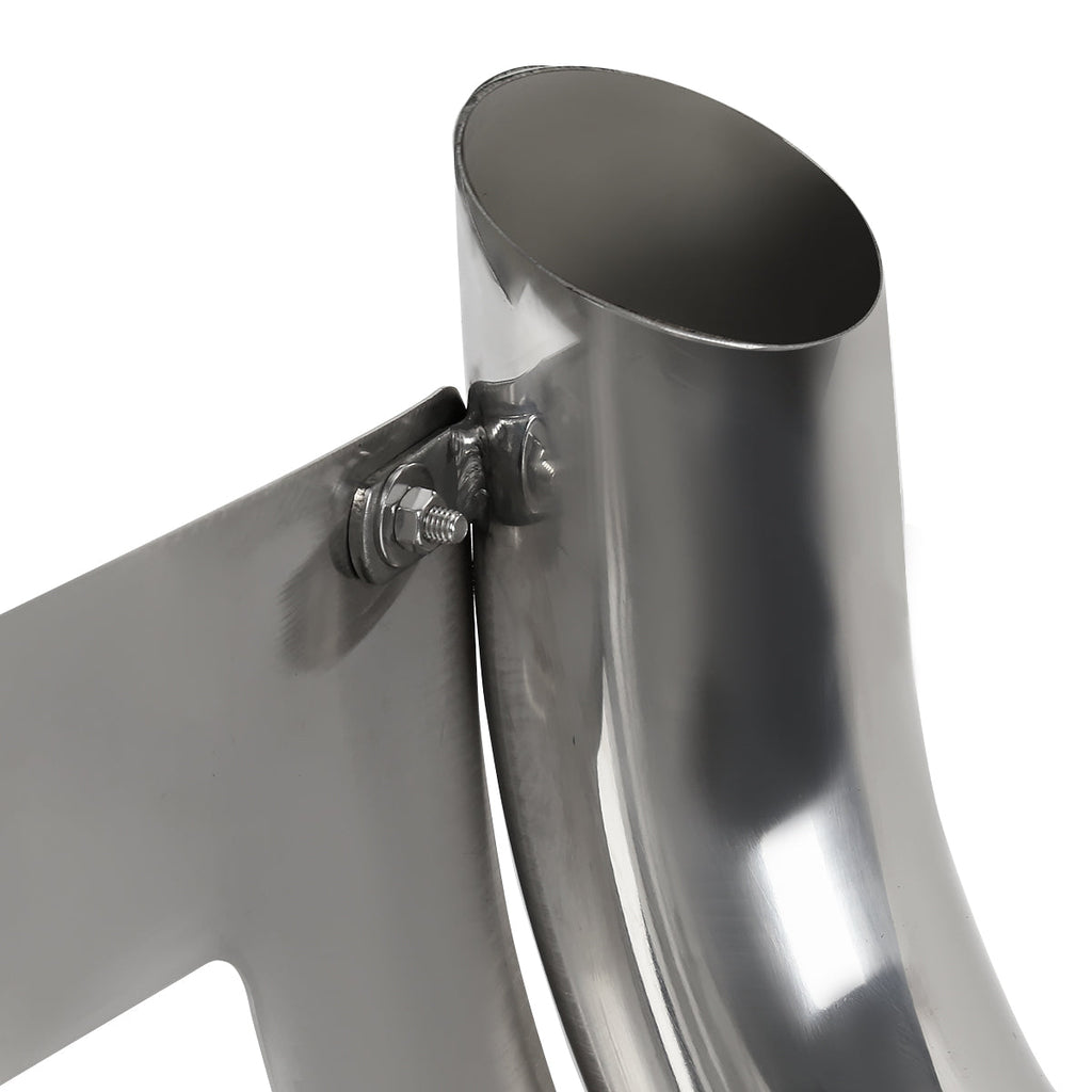 2007-2020 Chevrolet Silverado/Suburban/Avalanche/Tahoe GMC Sierra/Yukon 3" Chrome Stainless Steel Bull Bar w/ Skid Plate