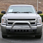 2007-2020 Chevrolet Silverado/Suburban/Avalanche/Tahoe GMC Sierra/Yukon 3" Chrome Stainless Steel Bull Bar w/ Skid Plate