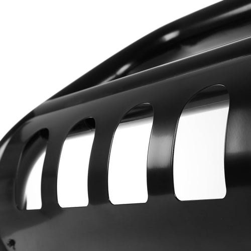 1999-2007 Chevrolet Silverado/Suburban/Tahoe/Avalanche GMC Sierra/Yukon/Yukon XL 3" Black Stainless Steel Bull Bar w/ Skid Plate