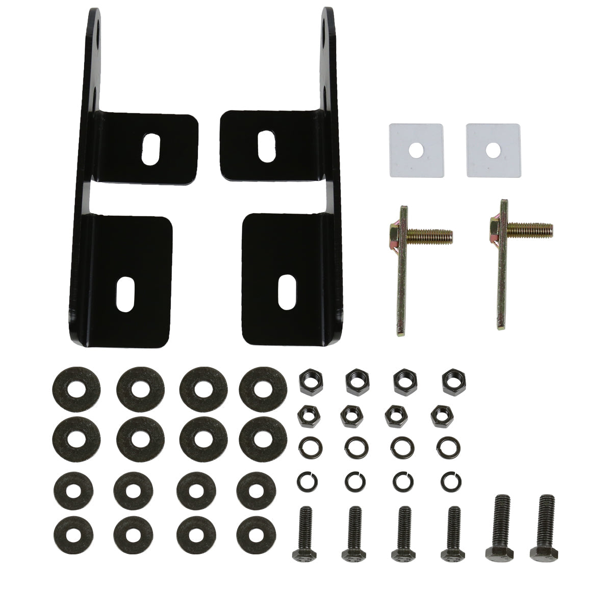 1999-2007 Chevrolet Silverado/Suburban/Tahoe/Avalanche GMC Sierra/Yukon/Yukon XL 3" Black Stainless Steel Bull Bar w/ Skid Plate