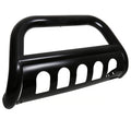 1999-2007 Chevrolet Silverado/Suburban/Tahoe/Avalanche GMC Sierra/Yukon/Yukon XL 3" Black Stainless Steel Bull Bar w/ Skid Plate