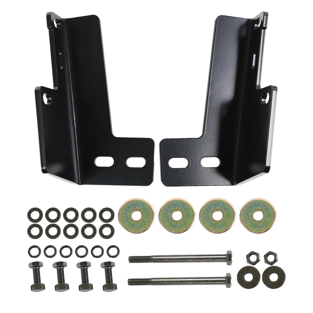 2005-2015 Toyota Tacoma 3" Black Stainless Steel Bull Bar w/ Skid Plate
