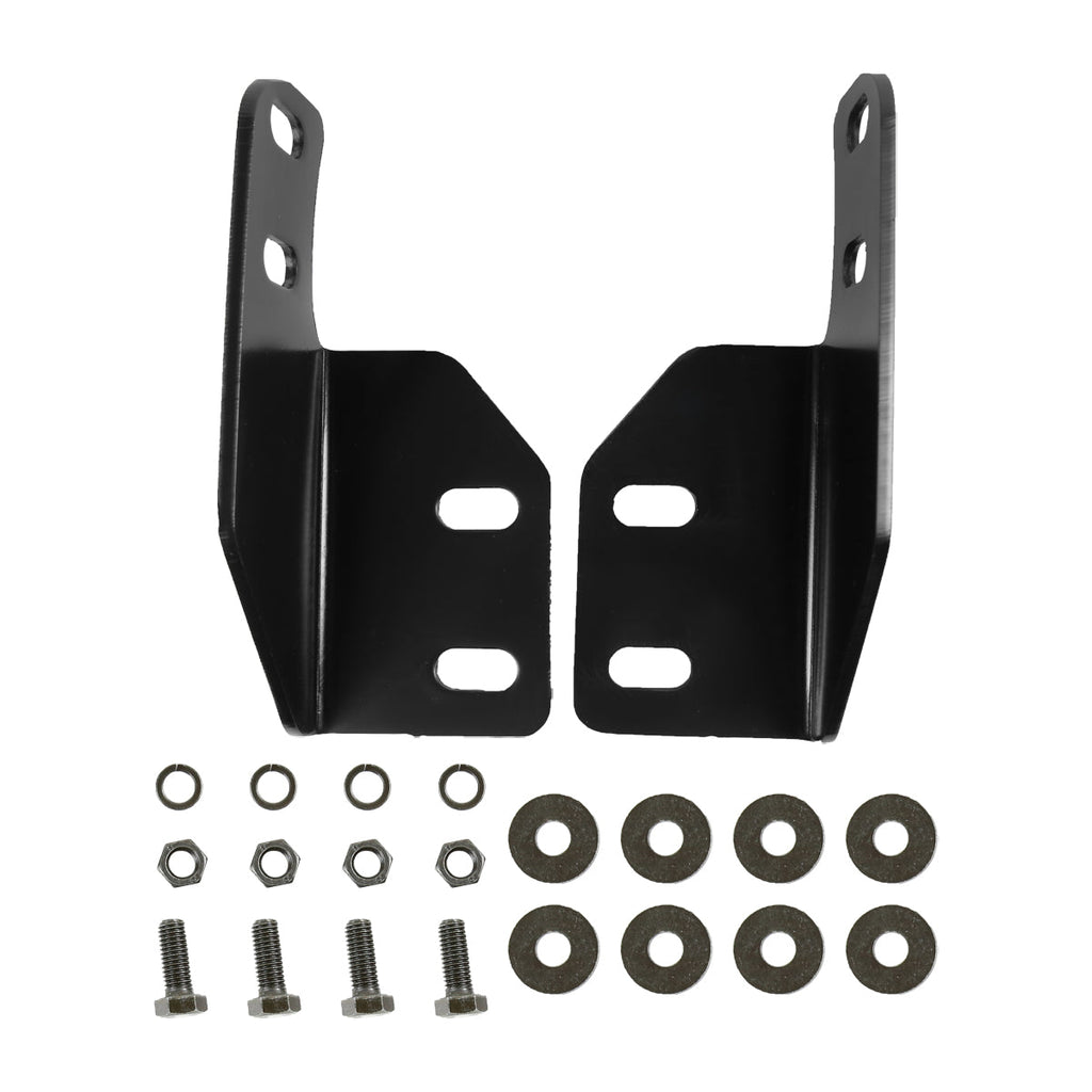 2007-2021 Toyota Tundra/Sequoia 3" Black Stainless Steel Bull Bar w/ Skid Plate