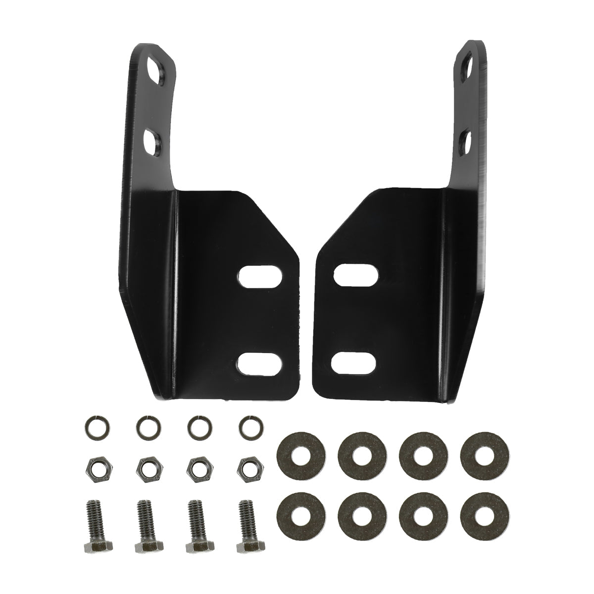 2007-2021 Toyota Tundra/Sequoia 3" Black Stainless Steel Bull Bar w/ Skid Plate