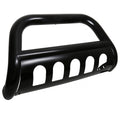 2007-2021 Toyota Tundra/Sequoia 3" Black Stainless Steel Bull Bar w/ Skid Plate