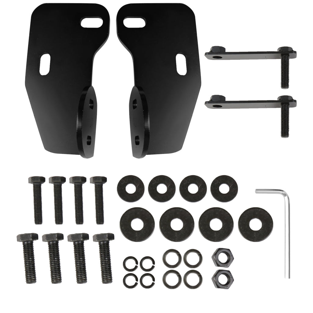 2018-2024 Jeep Wrangler JL / Gladiator 3" Black Stainless Steel Bull Bar