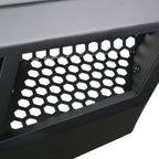 2009-2014 Ford F-150 Black Heavy Duty Steel Front Bumper w/ LED Light Ports