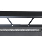 2009-2014 Ford F-150 Black Heavy Duty Steel Front Bumper w/ LED Light Ports