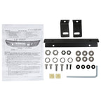 2017-2021 Ford F-250/F-350 Black Heavy Duty Steel Front Bumper w/ LED Light Ports