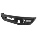 2017-2021 Ford F-250/F-350 Black Heavy Duty Steel Front Bumper w/ LED Light Ports