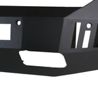 2013-2018 Dodge RAM 1500 / 2019-2021 Dodge RAM Classic Black Heavy Duty Steel Front Bumper w/ LED Light Ports & Sensor Holes